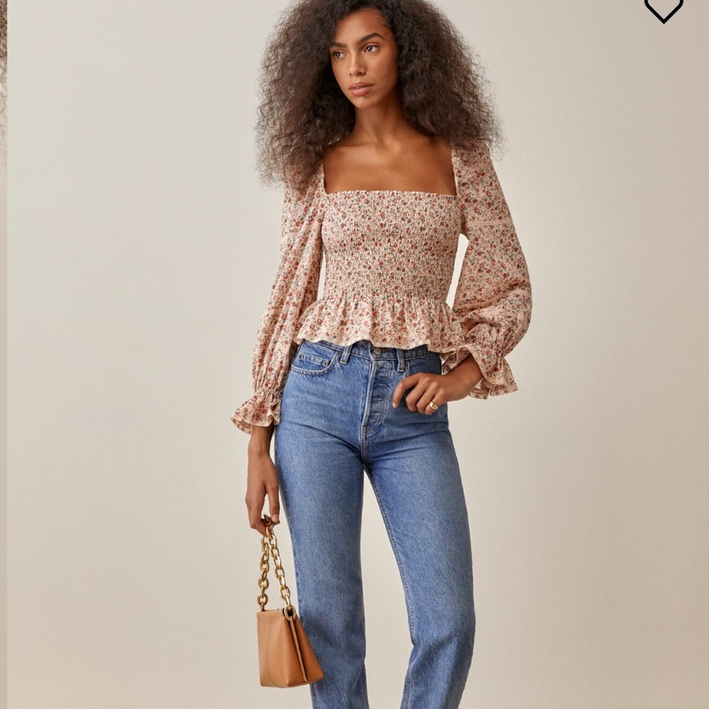 Reformation Roland Top in Medium